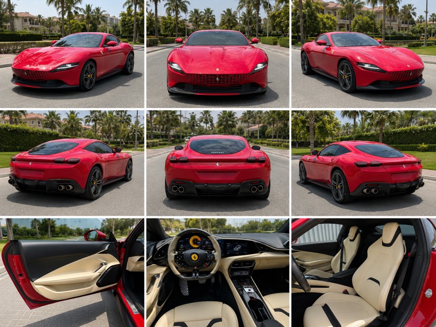 Ferrari Roma recently sold through Car Link consignment